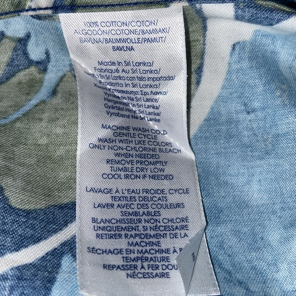 Chaps 100% Cotton No Iron Shirt - Petite Large - Picture 8 of 8